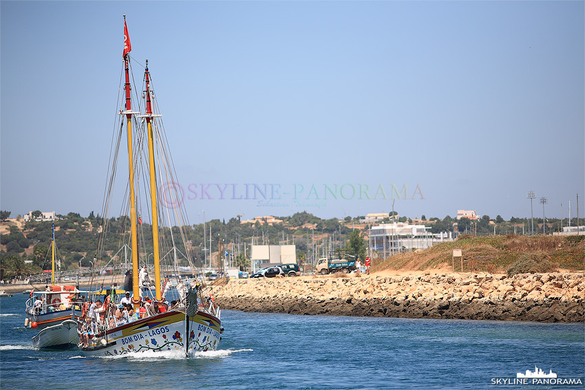 Portugal Algarve - Ausflugsboot Lagos