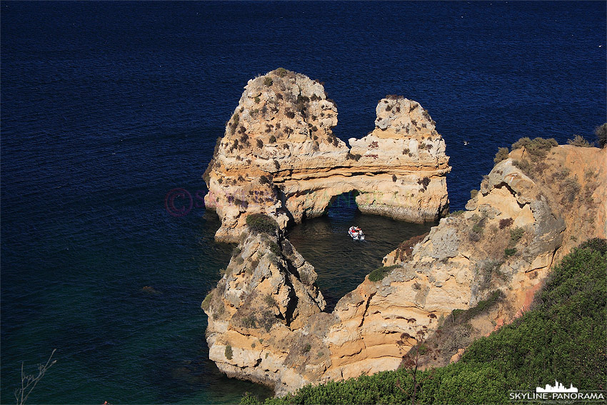 Portugal Algarve Felsen bei Lagos