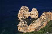 Portugal Algarve Felsen bei Lagos