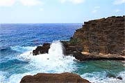 Gischt und Wellen Hawaii