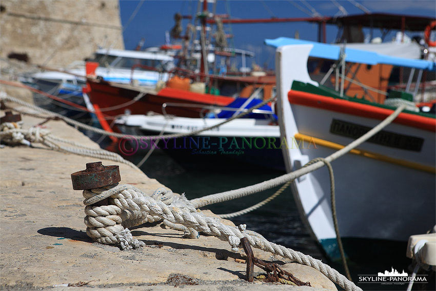 Hafen von Heraklion Kreta Detailansicht
