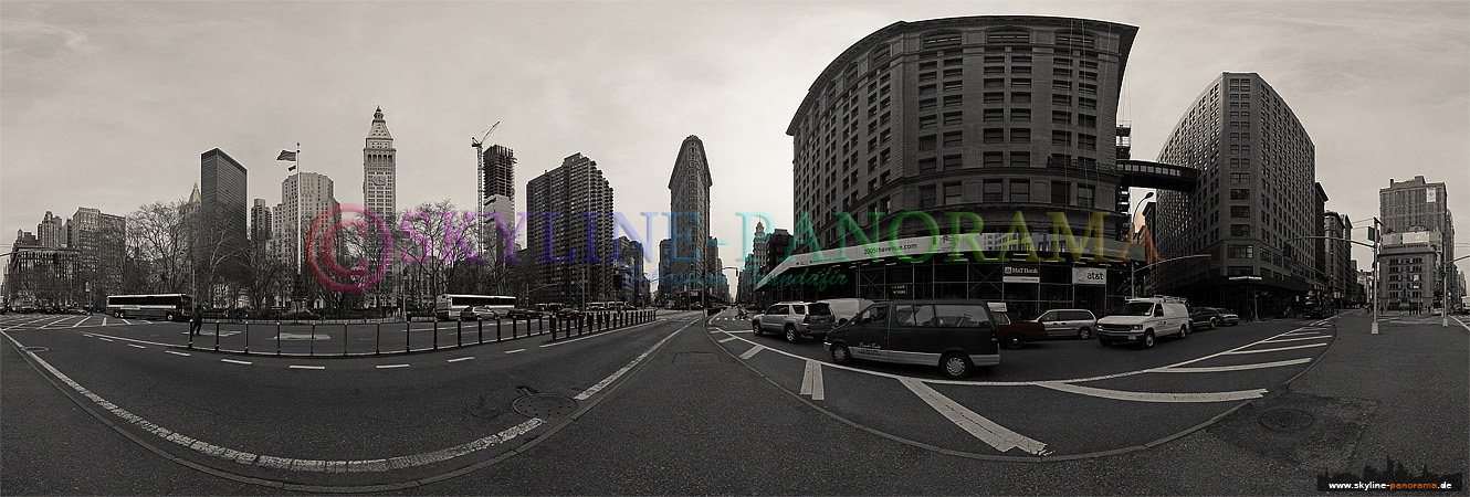 Panorama Flatiron Building