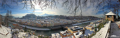 Salzburg im Winter