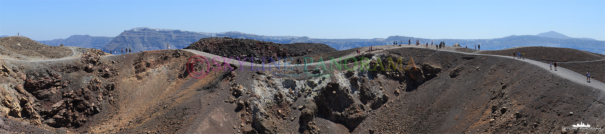 Santorini Vulkan