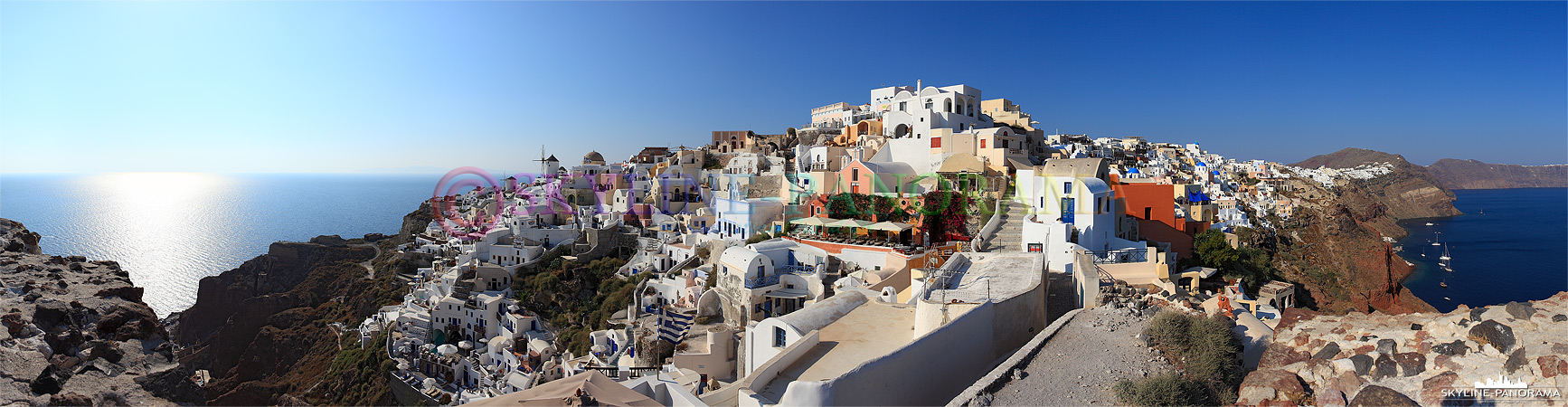 Oia Santorini Greece - Panorama
