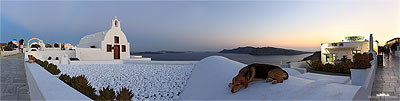 Insel Santorini