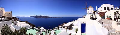 Insel Santorin - Windm�hle von Oia - Griechenland