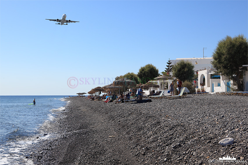 Santorini Kamari Strand Sigalas