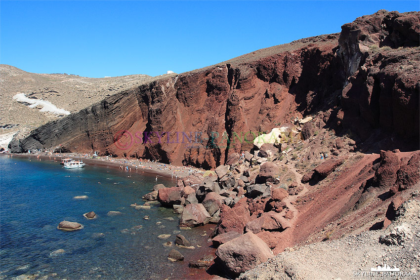 Santorini Red Beach