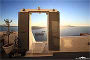 Santorini Fira Kreuzfahrtschiffe