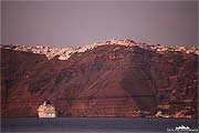 Santorini Fira Kreuzfahrtschiffe
