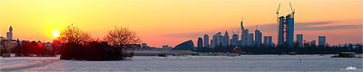 Skyline Frankfurt mit Henninger Turm