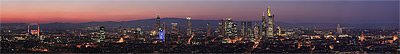 Frankfurt Sonnenuntergang