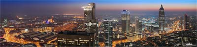 Frankfurt von oben