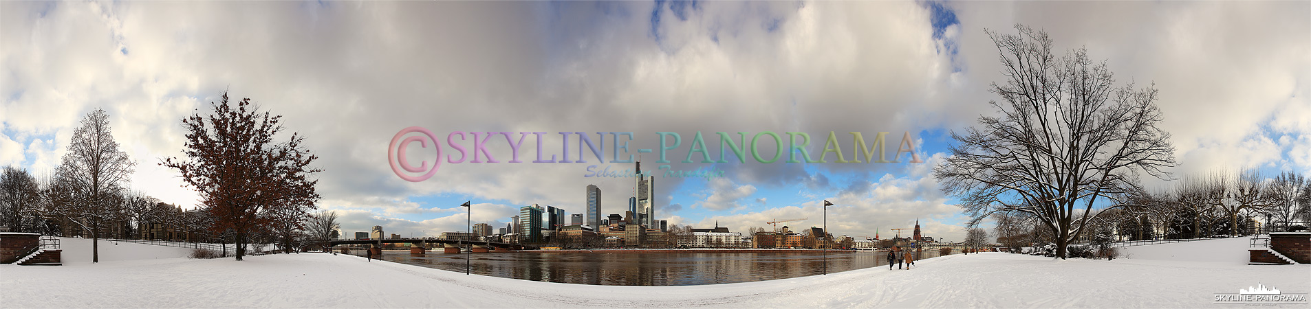 Frankfurt im Winter