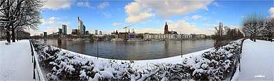 winterliches Frankfurt