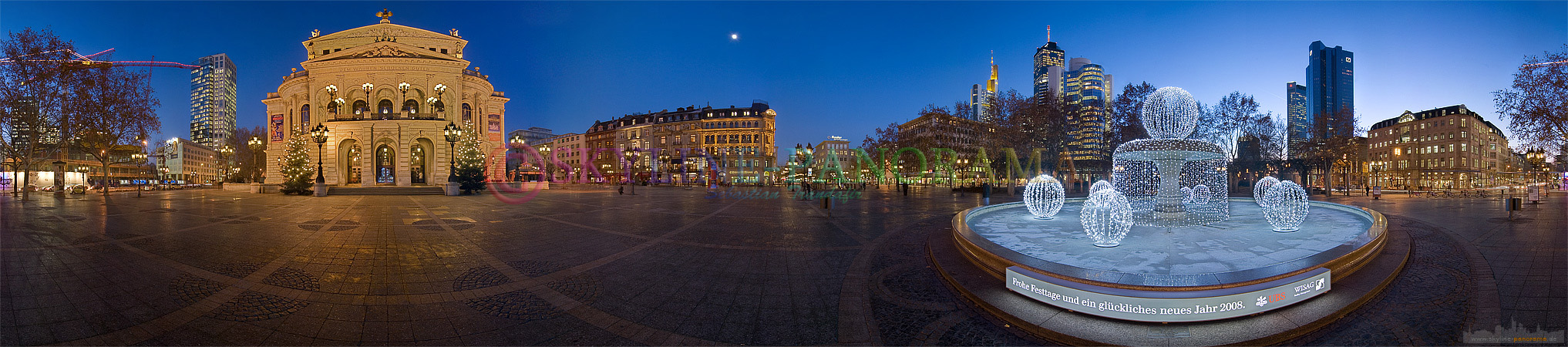 Alte Oper weihnachtlich