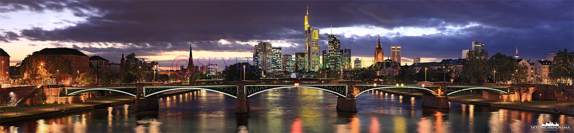 Panorama Bild Frankfurt am Main