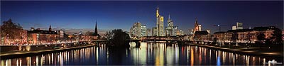 Frankfurt bei Nacht