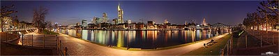 Frankfurt am Abend