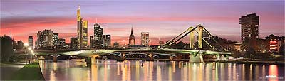 Frankfurt Sonnenuntergang