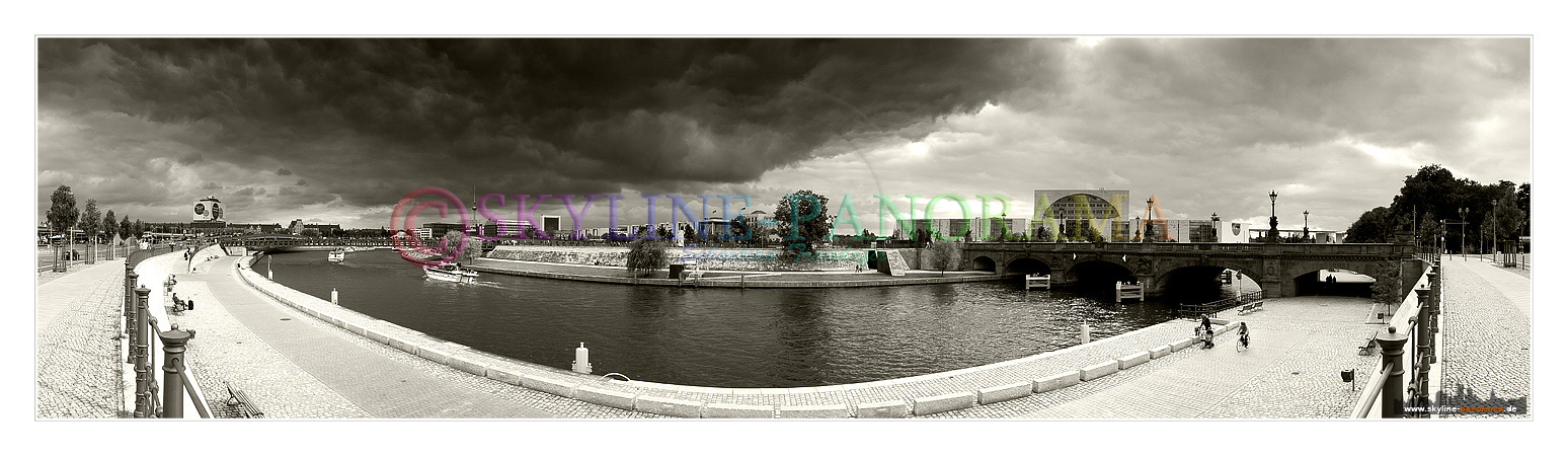 Panorama Berlin - Spreebogen