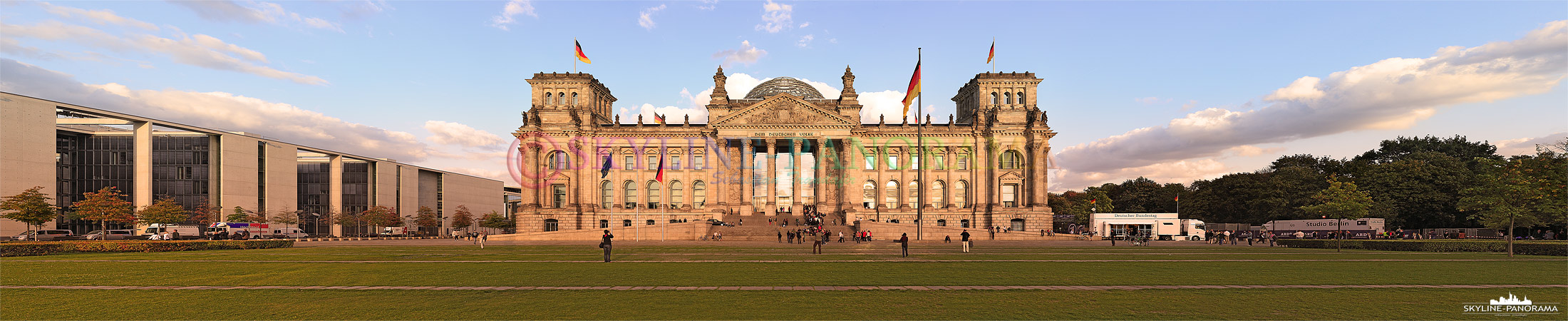 Bilder Berlin - Reichstag Panorama
