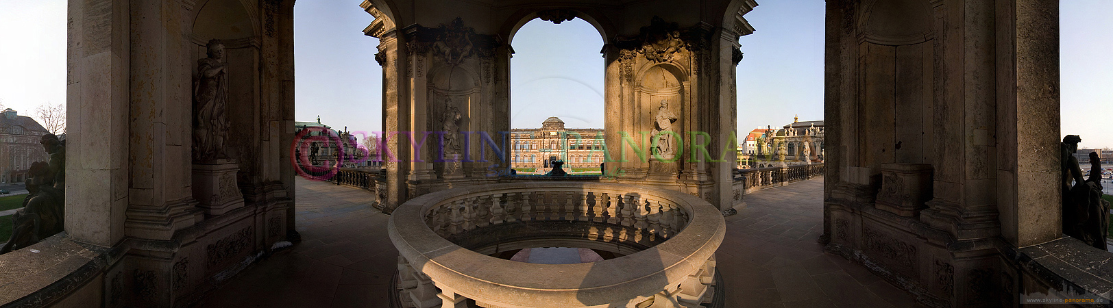Dresden Panorama  - Zwinger