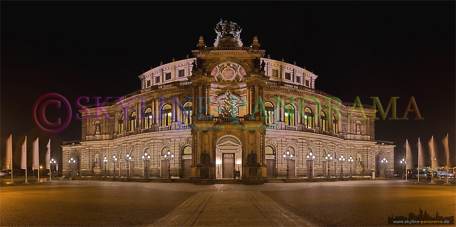 Panorama Dresden -  Semperoper