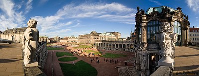 Panorama Dresdner Zwinger