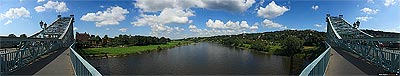Panorama Blaue Wunder - Dresden