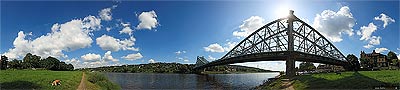 Panorama Blaue Wunder