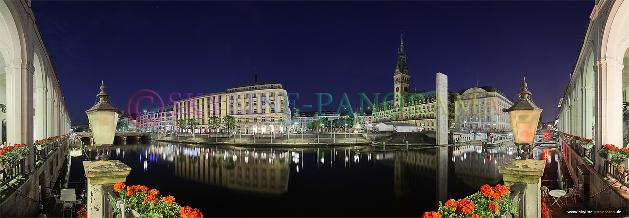 Panorama Hamburg Rathaus
