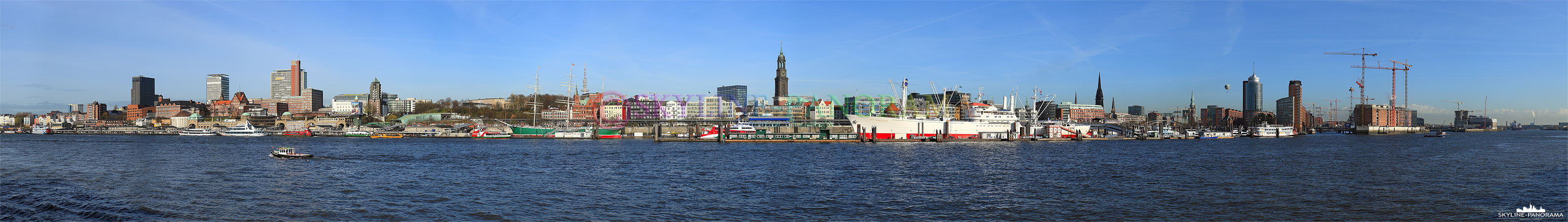 Hamburger Skyline Panorama