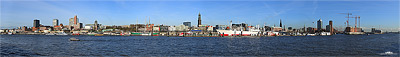 Hamburger Skyline Panorama