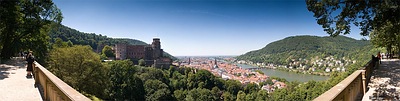 Panorama Bild Heidelberg