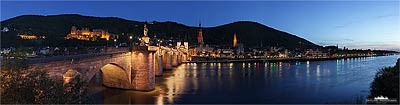 Panorama Bild Heidelberg