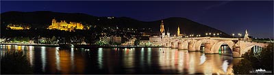 Heidelberg mit dem Schloss