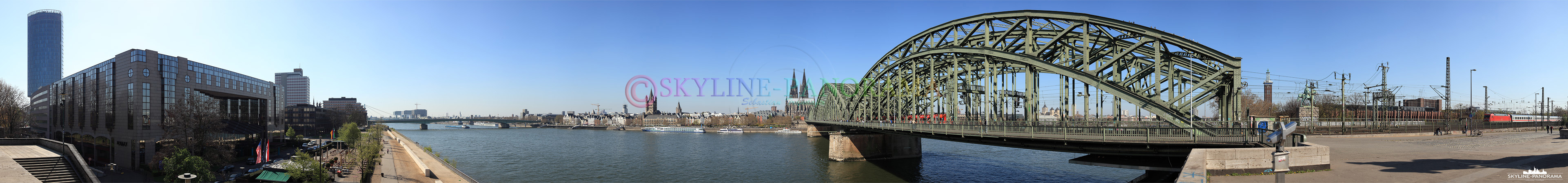 K�ln mit der Hohenzollernbr�cke
