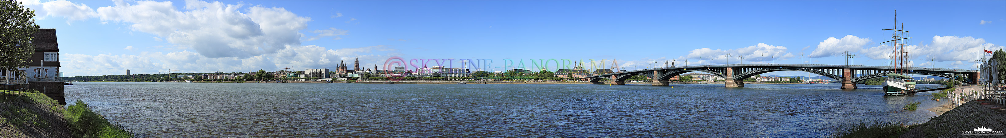 Bilder Mainz - Skyline vom Rheinufer