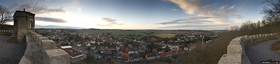 Bild Mansfeld vom Schlossberg