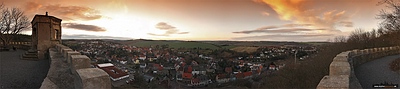 Panorama Bild Mansfeld Lutherstadt