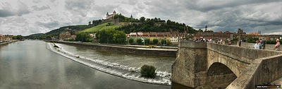 Panorama Bild W�rzburg