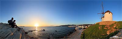 Panoramabilder Mykonos Panoramabilder Mykonos