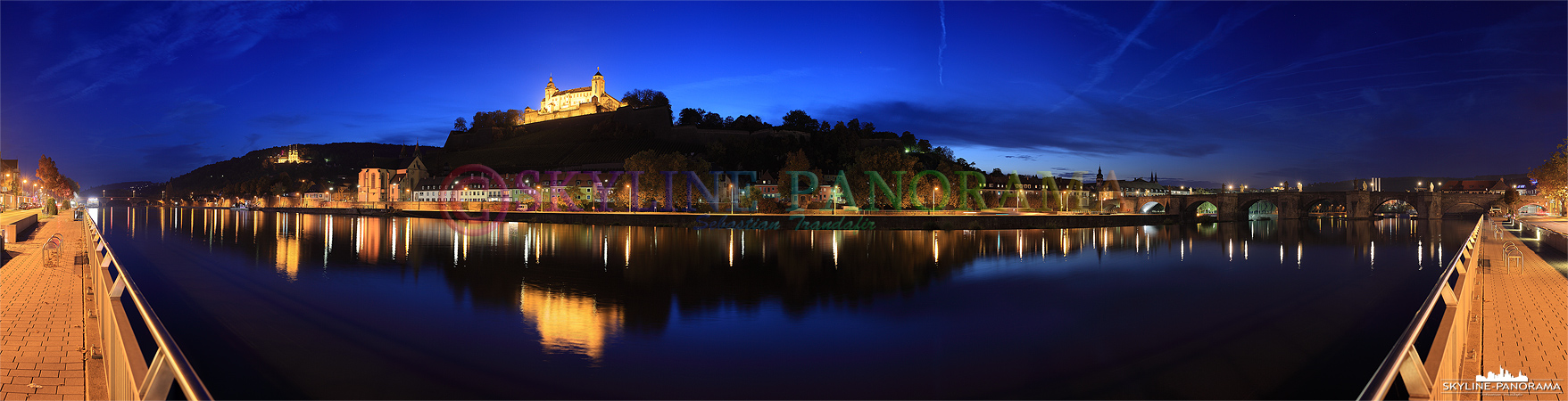 Panorama Würzburg zur Nacht (p_00649)