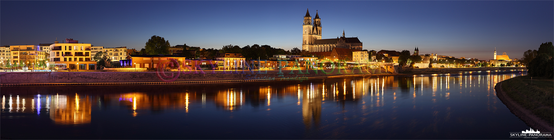 Skyline von Magdeburg (p_00784)