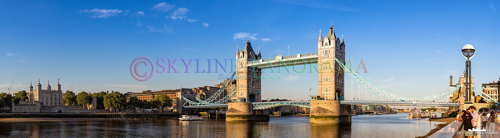 Tower Bridge – London zum Sonnenuntergang (p_00826)
