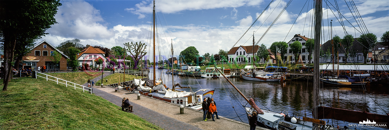 Carolinensiel – Hafen Panorama (p_00929)