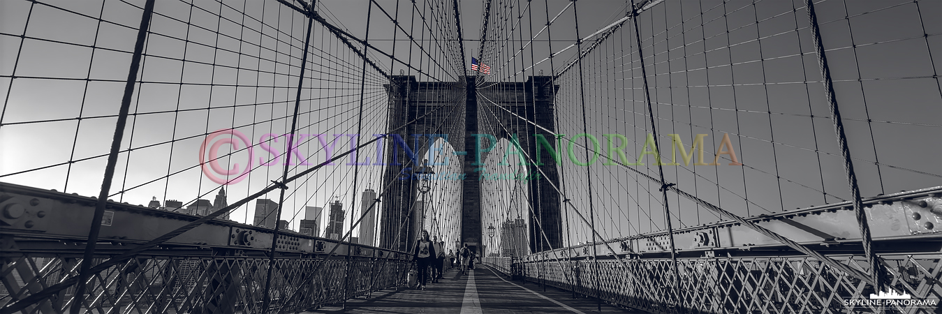 New York Brooklyn Bridge Panorama (p_00952)