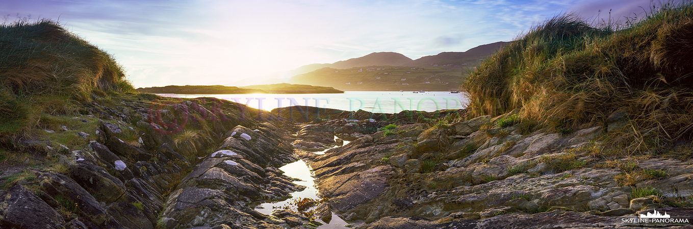 Ireland Seascape – Sunset Panorama (p_01051)